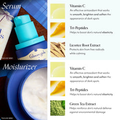 Gilmore Girls x Bliss Bright Idea Vitamin C Serum + Moisturizer Duo