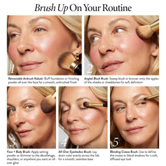 5PC Full Face Brush Set