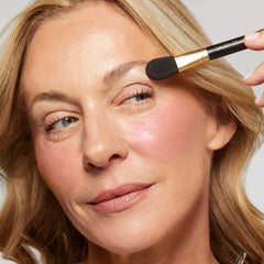 Baked Blush-n-Highlight Split, Pink Buttercream/ French Vanilla