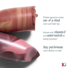 Italian Marble Lipstick Duo: Berry Banana & Rosé Macaron