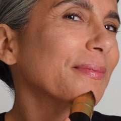 Retractable Angled Kabuki Brush