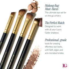 Shadow Skills 4PC Eye Brush Set