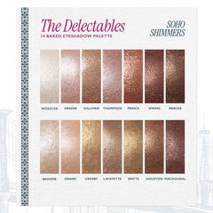 Delectables 14 Multi-Finish Baked Eyeshadows: Soho Shimmers
