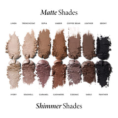 Delectables 14 Multi-Finish Baked Eyeshadows Timeless Tones