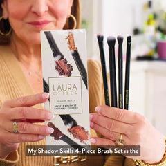 Shadow Skills 4PC Eye Brush Set